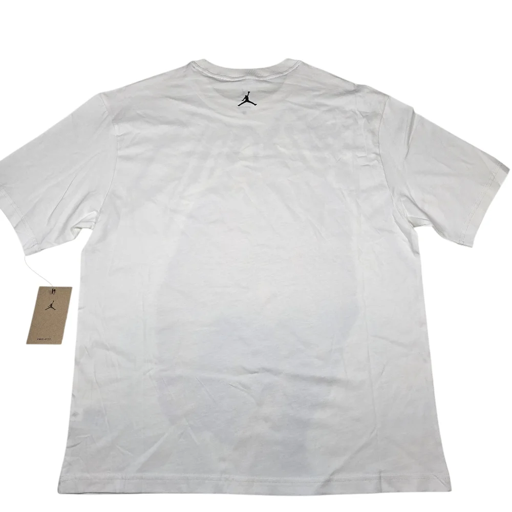 NWT Nike Air Jordan Sport Dri-Fit White Jordan Graphic T-Shirt, Men's Size Large